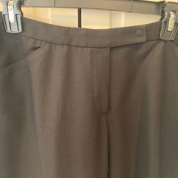 Armani Collezioni Size 4 Black and Grey Dress Pants - Picture 8 of 8